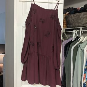 Maroon dress